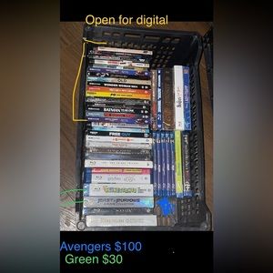 4k and blu ray collections